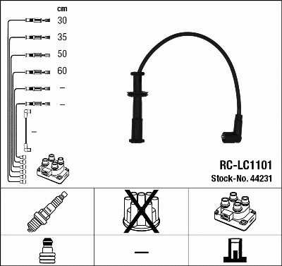 Ignition Cable Kit (44231)