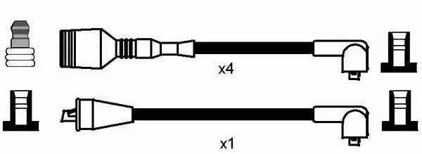 Ignition Cable Kit (0527)