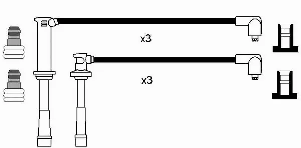 Ignition Cable Kit (8526)