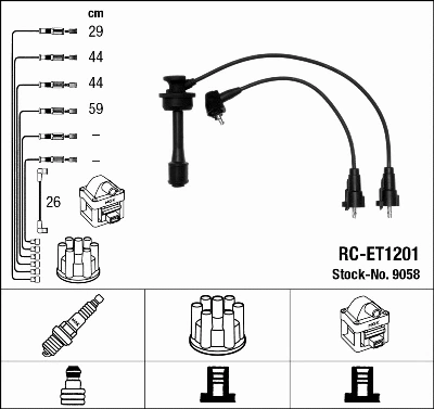 Ignition Cable Kit (9058)