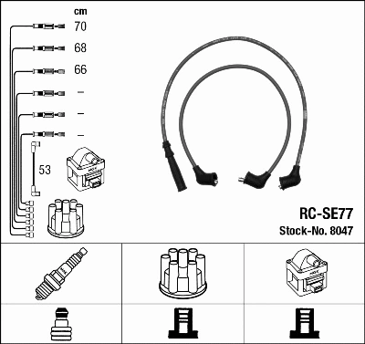 Ignition Cable Kit (8047)