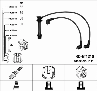Ignition Cable Kit (9111)