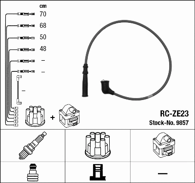 Ignition Cable Kit (9857)