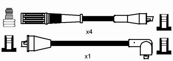 Ignition Cable Kit (0667)