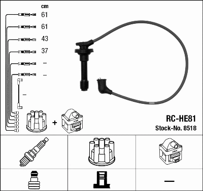 Ignition Cable Kit (8518)