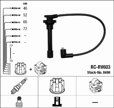 Ignition Cable Kit (8496)