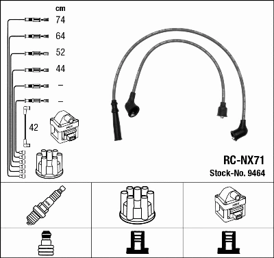 Ignition Cable Kit (9464)