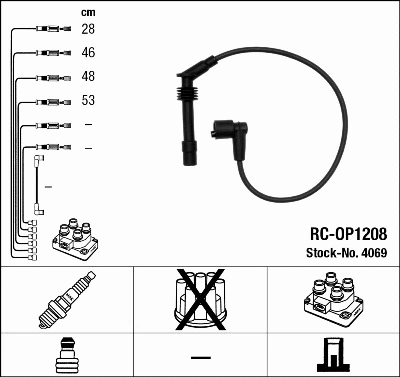 Ignition Cable Kit (4069)