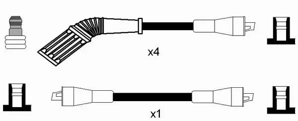 Ignition Cable Kit (7208)