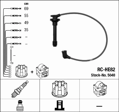 Ignition Cable Kit (5048)