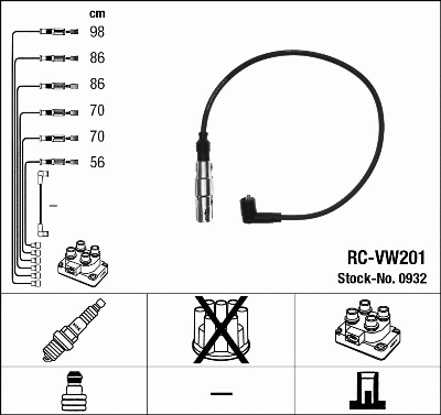 Ignition Cable Kit (0932)