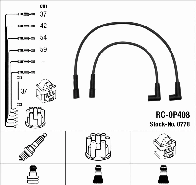 Ignition Cable Kit (0778)
