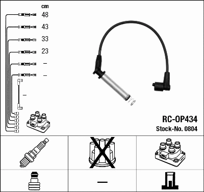 Ignition Cable Kit (0804)