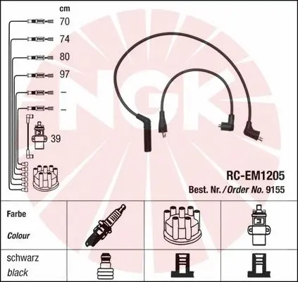 Ignition Cable Kit (9155)