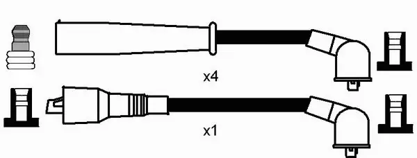 Ignition Cable Kit (0715)