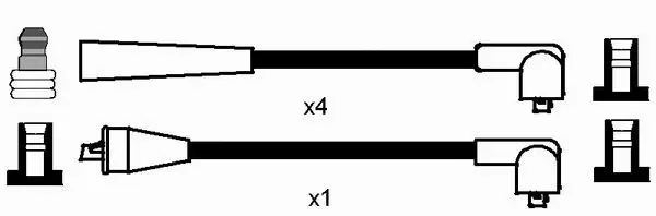 Ignition Cable Kit (5408)