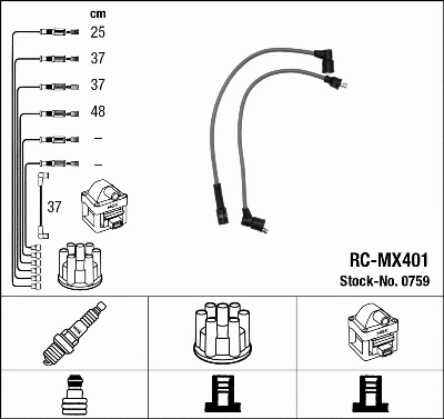 Ignition Cable Kit (0759)
