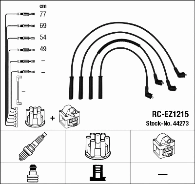 Ignition Cable Kit (44273)