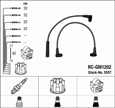Ignition Cable Kit (5557)