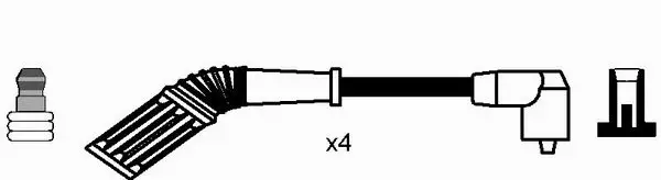 Ignition Cable Kit (2572)