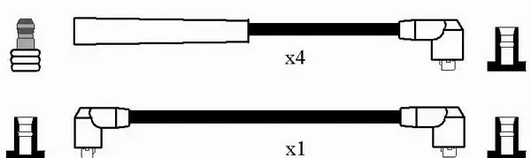 Ignition Cable Kit (7170)