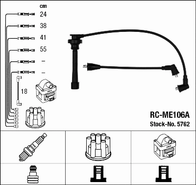 Ignition Cable Kit (5762)