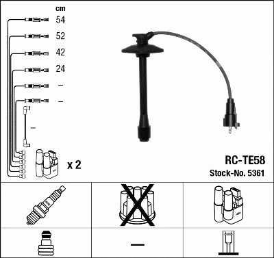 Ignition Cable Kit (5361)