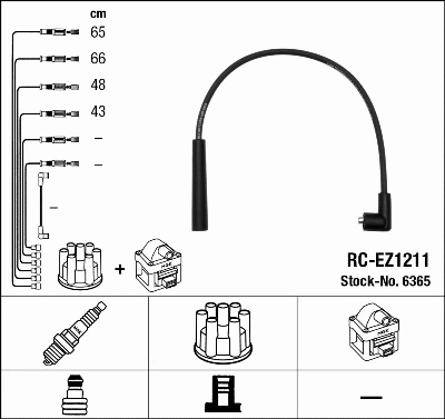 Ignition Cable Kit (6365)