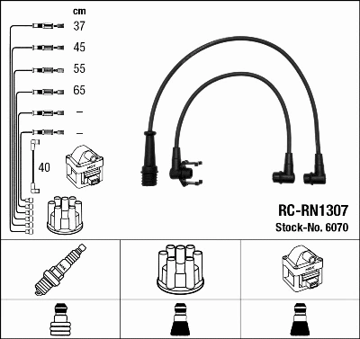 Ignition Cable Kit (6070)