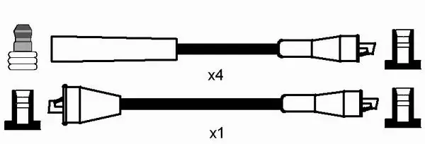 Ignition Cable Kit (0678)