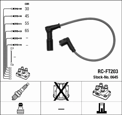 Ignition Cable Kit (0645)