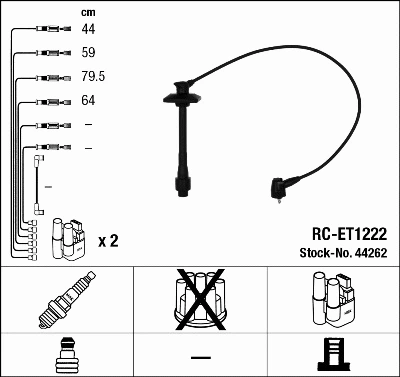 Ignition Cable Kit (44262)