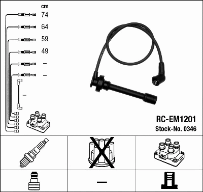 Ignition Cable Kit (0346)