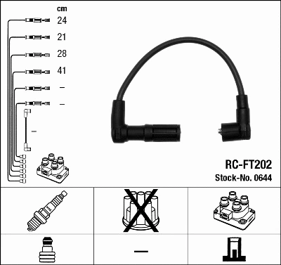 Ignition Cable Kit (0644)