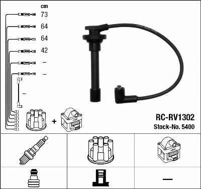 Ignition Cable Kit (5400)