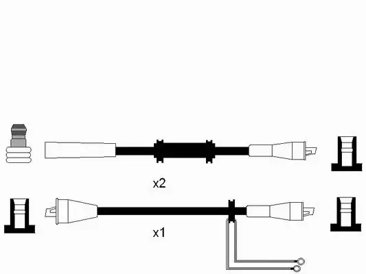 Ignition Cable Kit (6980)