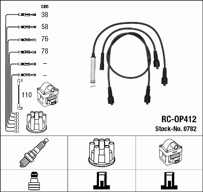 Ignition Cable Kit (0782)