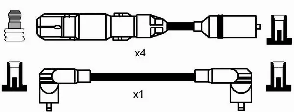 Ignition Cable Kit (7318)