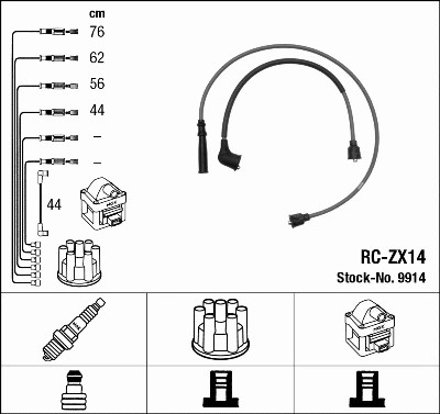 Ignition Cable Kit (9914)