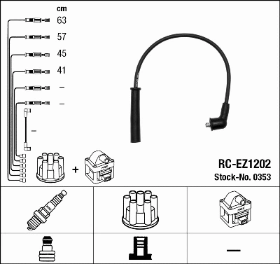 Ignition Cable Kit (0353)