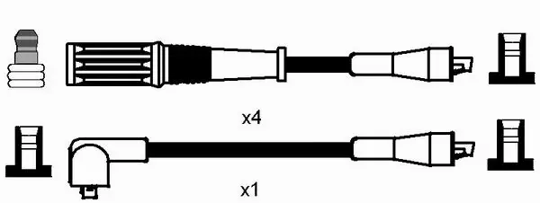 Ignition Cable Kit (8502)