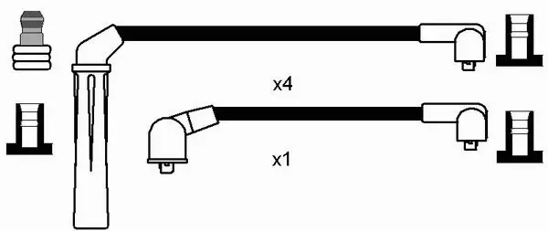Ignition Cable Kit (8190)