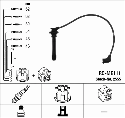 Ignition Cable Kit (2555)