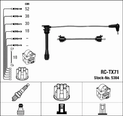 Ignition Cable Kit (5384)