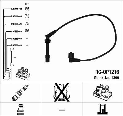 Ignition Cable Kit (1399)