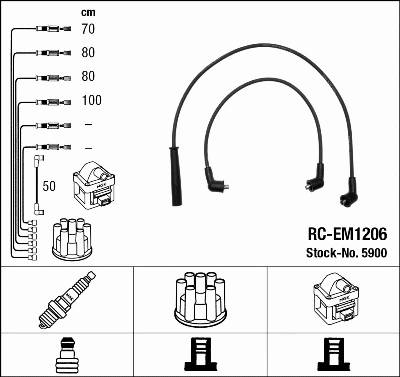 Ignition Cable Kit (5900)