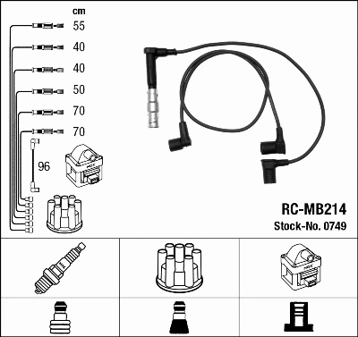Ignition Cable Kit (0749)