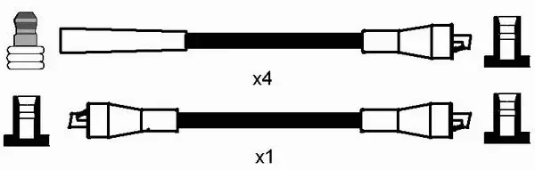 Ignition Cable Kit (7104)