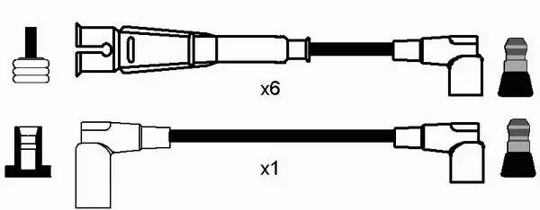 Ignition Cable Kit (2580)