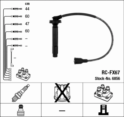 Ignition Cable Kit (6856)